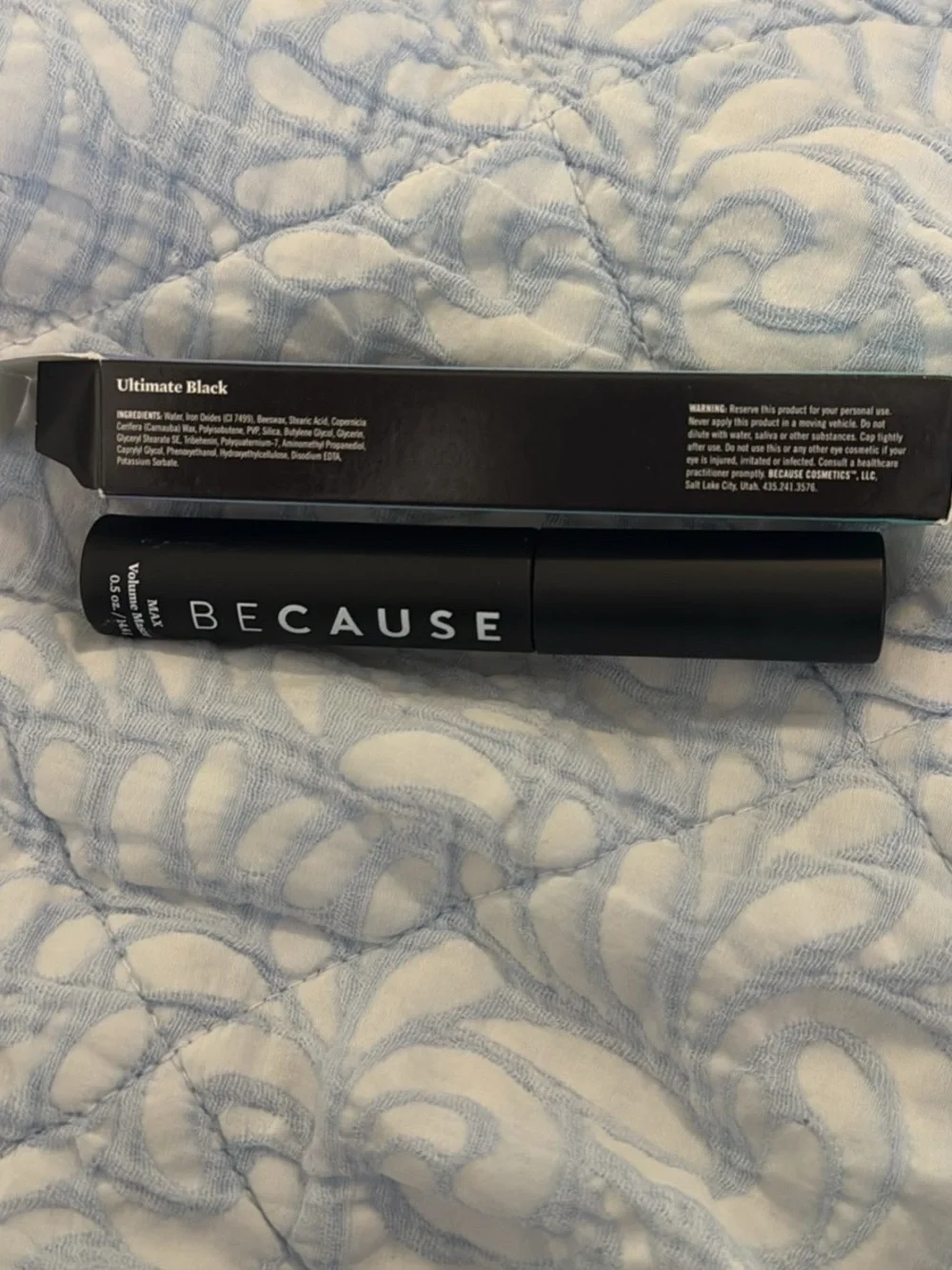 BeCAUSE Ultimate Black Mascara – Because (Black)
